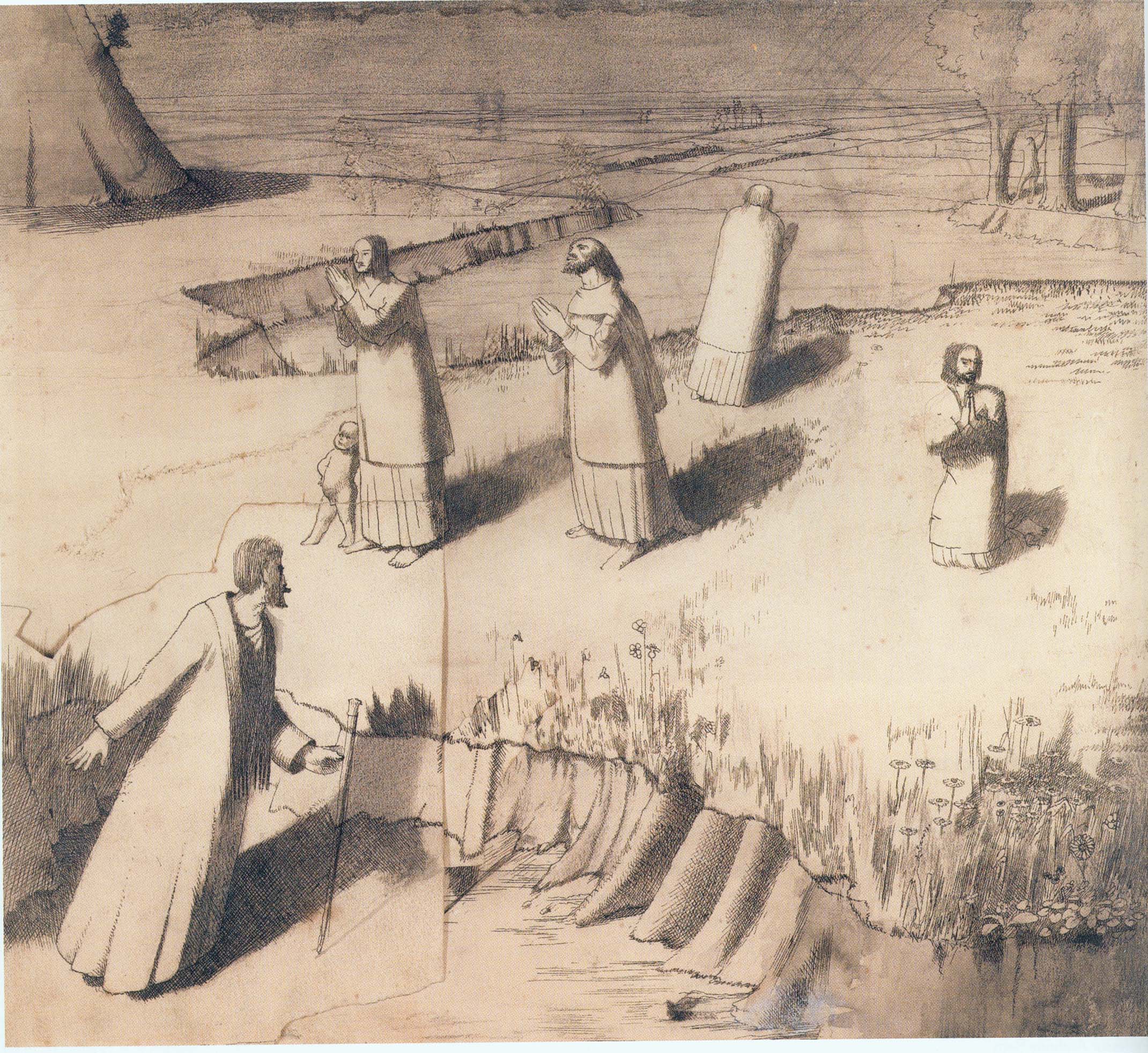 John Donne arriving in Heaven